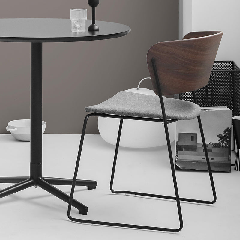 Open Back Contemporary Upholstered Dining and Accent Chairs for Home