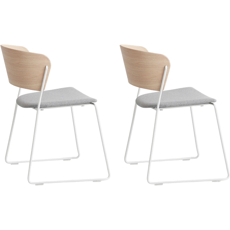 Open Back Contemporary Upholstered Dining and Accent Chairs for Home
