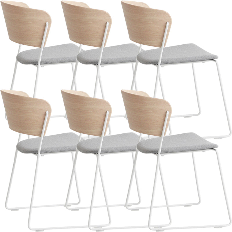 Open Back Contemporary Upholstered Dining and Accent Chairs for Home