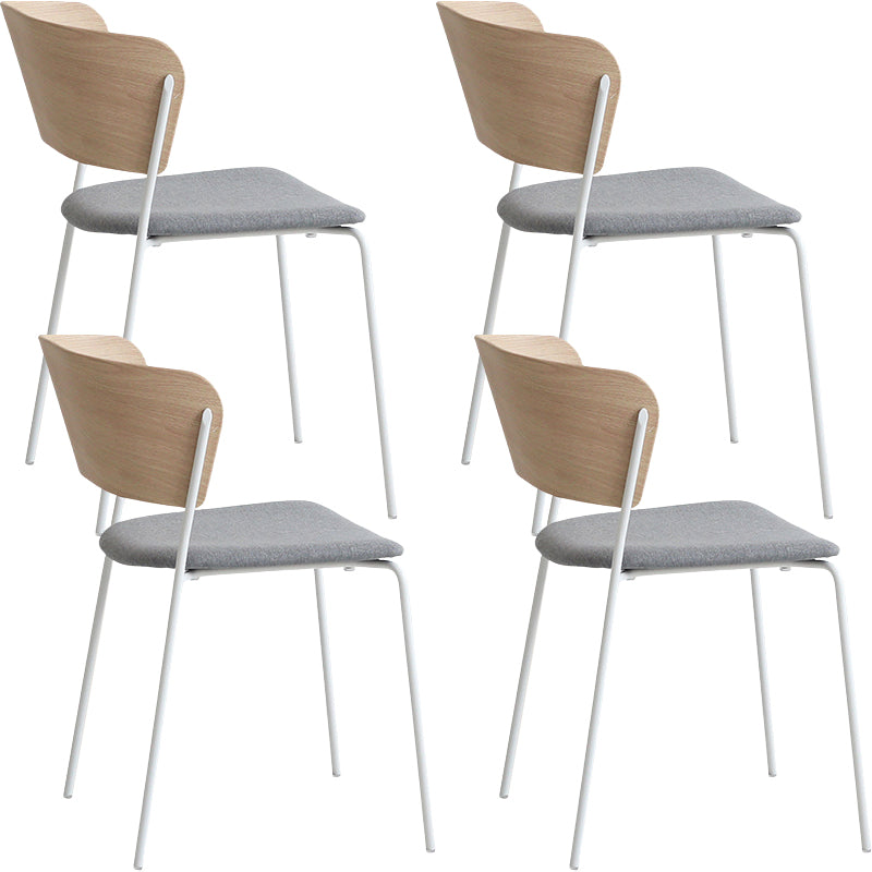 Open Back Contemporary Upholstered Dining and Accent Chairs for Home
