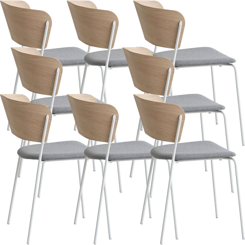 Open Back Contemporary Upholstered Dining and Accent Chairs for Home