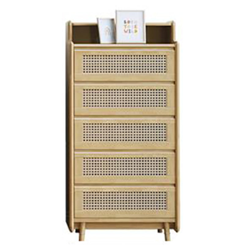 Modern Storage Chest Solid Wood Storage Chest Dresser with 3/4/5 Drawers