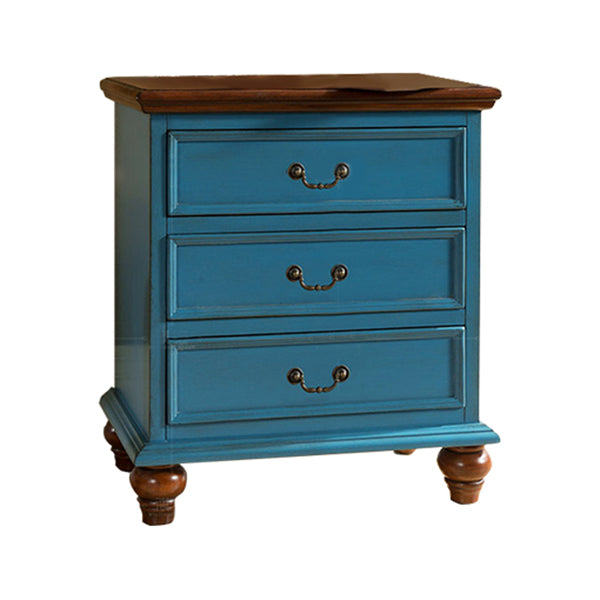 Bedroom Traditional Wooden Storage Chest Vertical Chest with Drawers