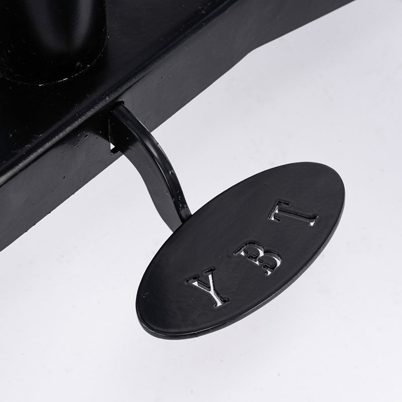 Rectangular Shaped Wood Office Writing Table Metal Legs with Wheels