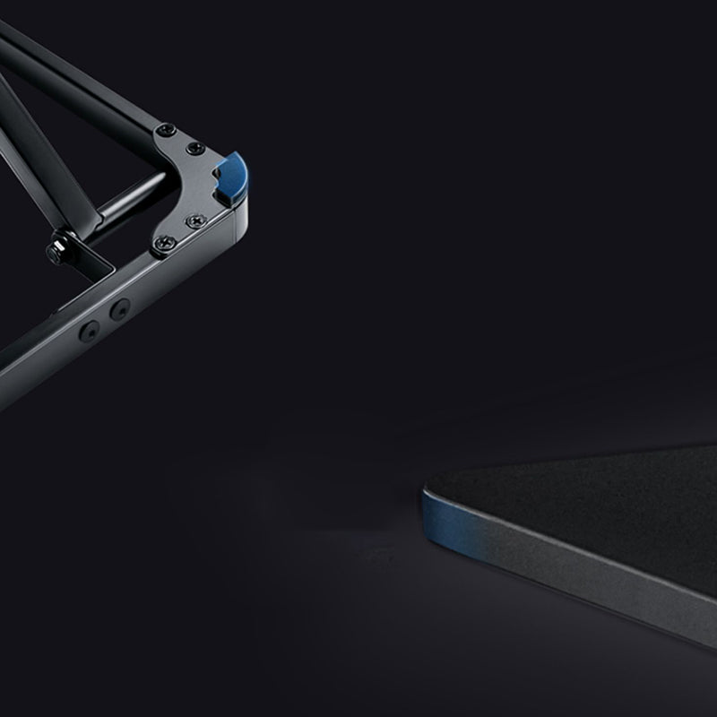 Rectangular Shaped Office Standing Desk Converter Wood in White/Black