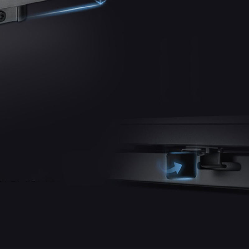 Rectangular Shaped Office Standing Desk Converter Wood in White/Black