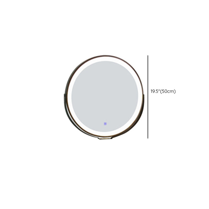 Scandinavian with Drawer Natural Lighted Mirror Bedroom Make-up Vanity