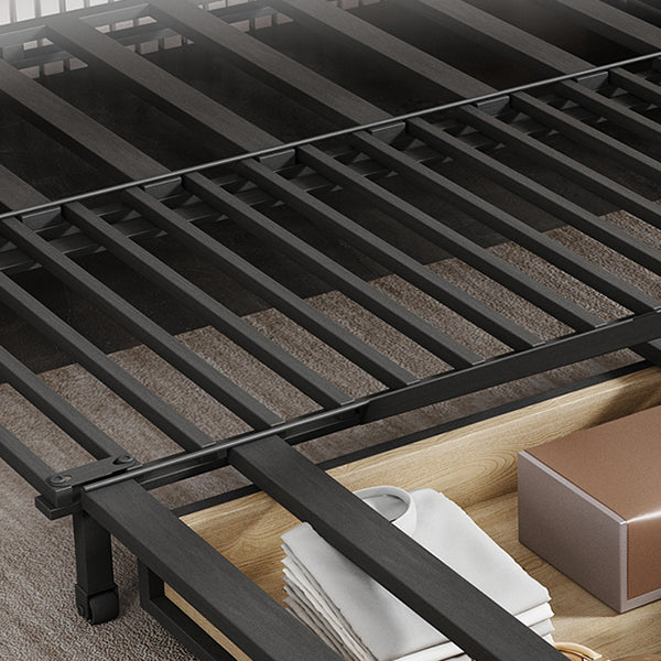 34.64" High Sofa Bed with Upholstered Foldable Linen Contemporary White