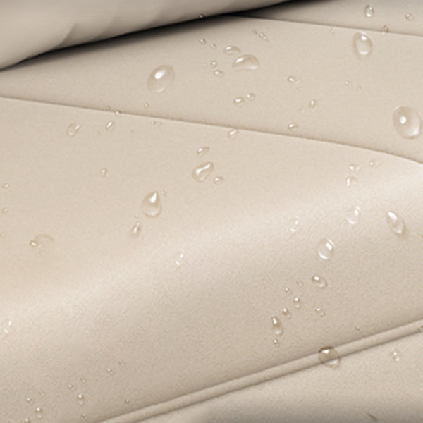 33.46" Wide Futon Sofa Bed with Storage Foldable Yellow Contemporary