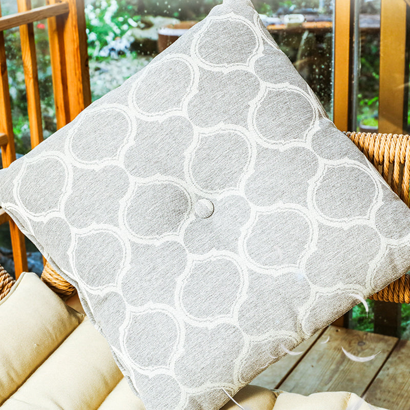 Modern Rattan with Arms Chaise Flared Arms with Legs for Bedroom Living Room