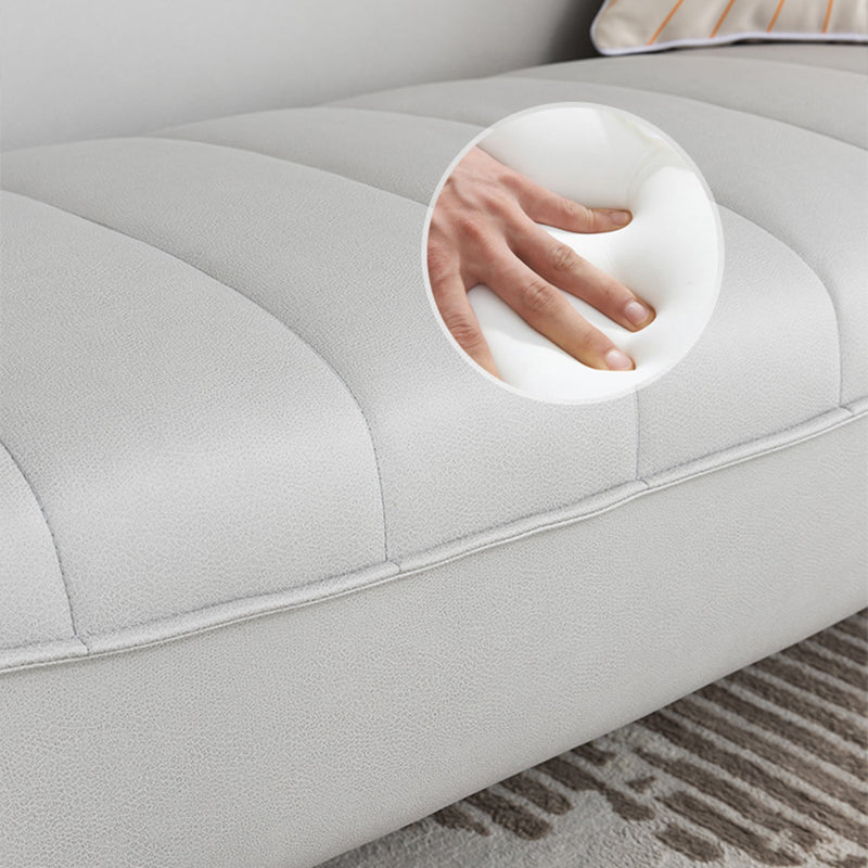 Glam with Arms Chaise Flared Arms with Legs for Bedroom Living Room