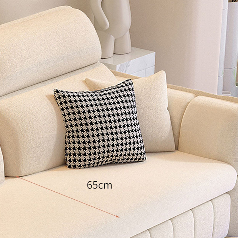 Modern & Contemporary Faux leather Upholstered Futon Sofa Bed in White