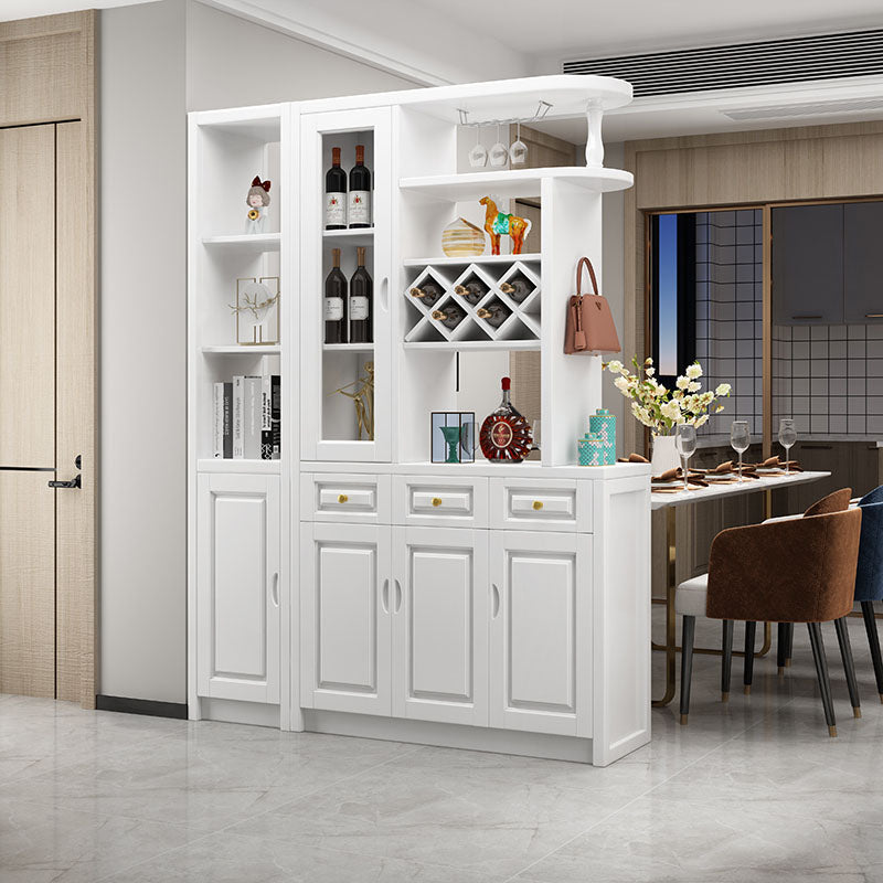 3-drawer Solid Wood Cabinet 15.74" Wide Accent Cabinet Doors