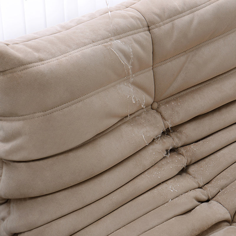 Contemporary Parsons Chair with Sewn Pillow Back Armless Chair