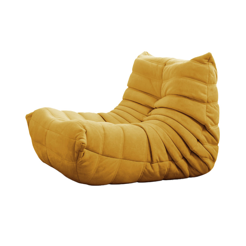 Contemporary Parsons Chair with Sewn Pillow Back Armless Chair