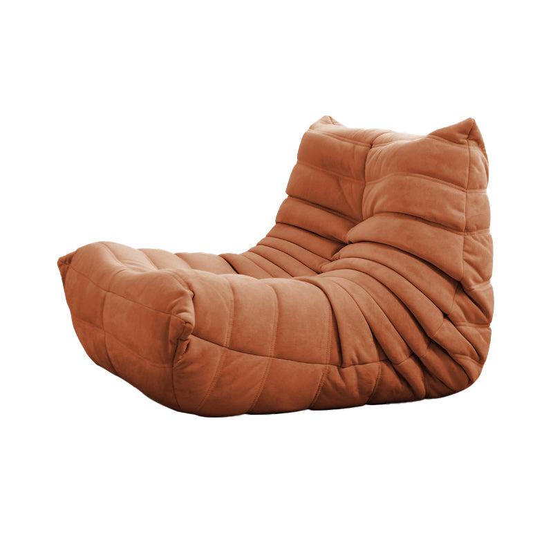 Contemporary Parsons Chair with Sewn Pillow Back Armless Chair