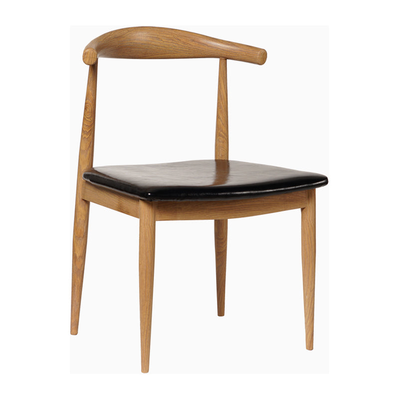Open Back Metal Armless Dining and Accent Chairs for Dining Room
