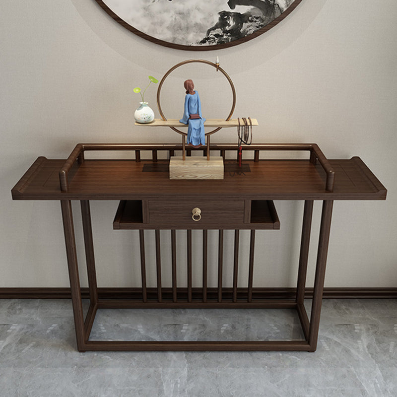 Rectangle Shape Contemporary Console Table Wood Console Sofa Table