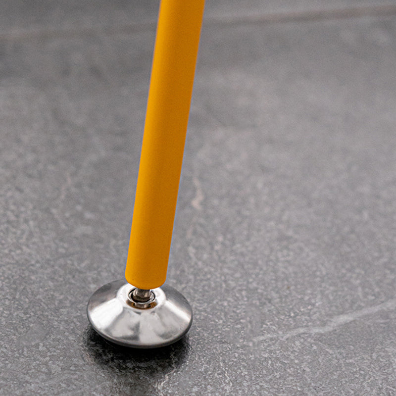 Contemporary 39" Height Backrest Counter Stool with Leather Cushion