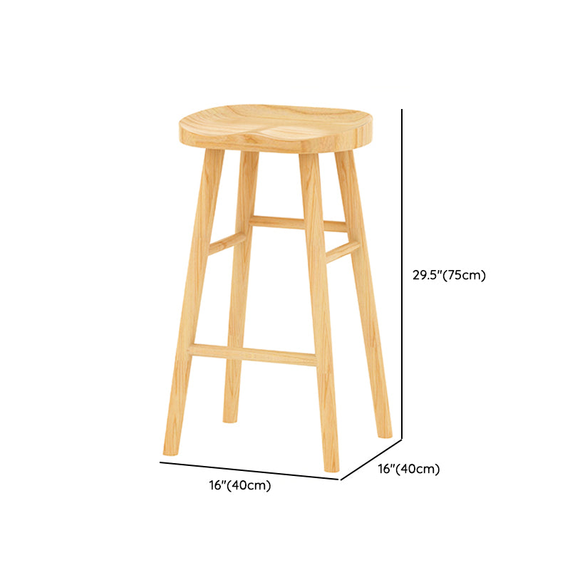 1/5/9 Pieces Contemporary Rectangle Solid Wood Pub Table with High Stools