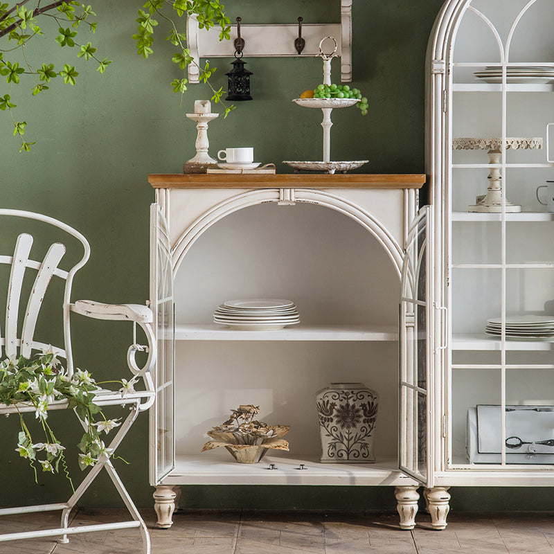 Modern Freestanding Solid Wood Wine Bottle Holder in Natural Wood