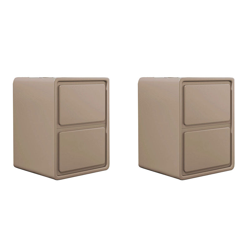 Scandinavian Wood Bedside Cabinet with Drawer Storage for Bedroom