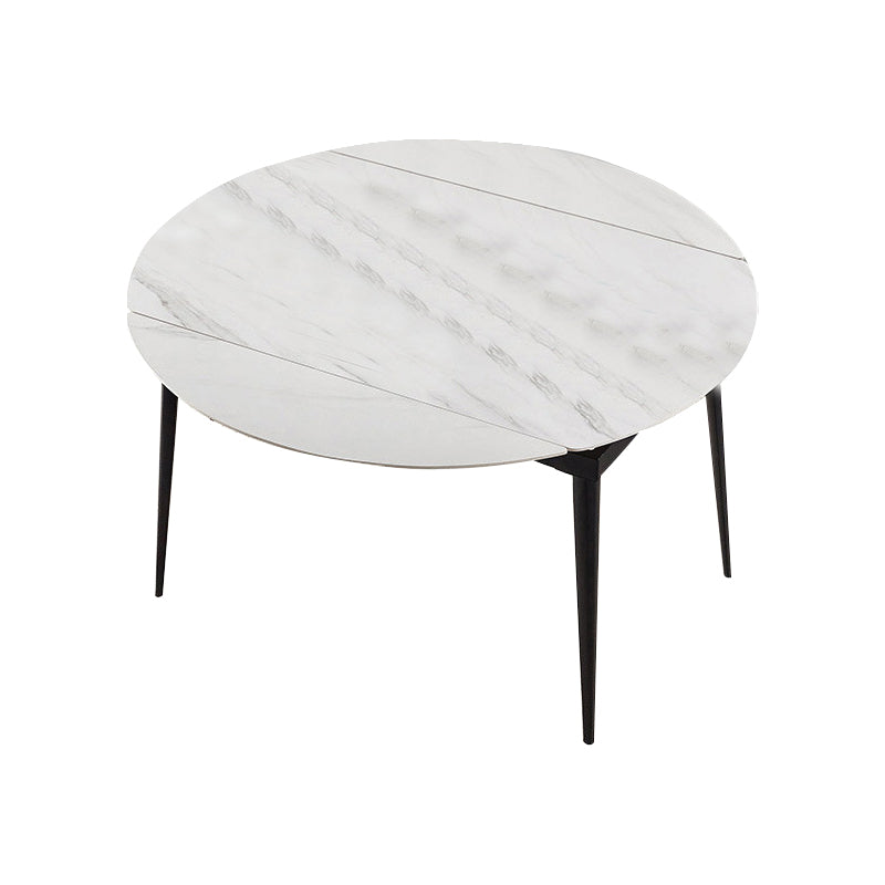 Contemporary Rectangular and Round Easy Folding Stone Dining Table