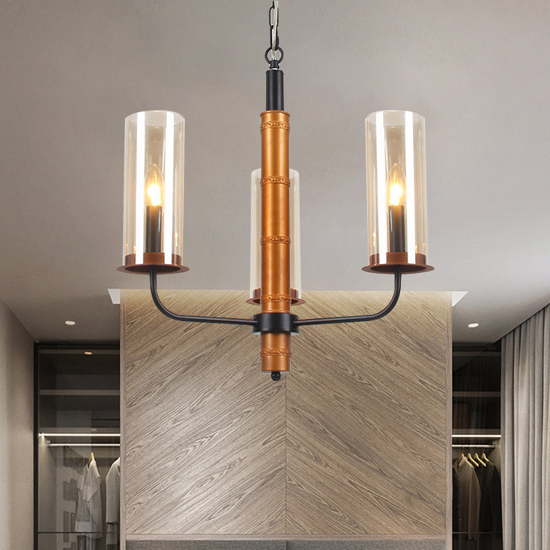 Lampadella tubolare di vetro grigio illuminazione modernista 3/5/6 luci soggiorno kit lampada a sospensione in oro e nero