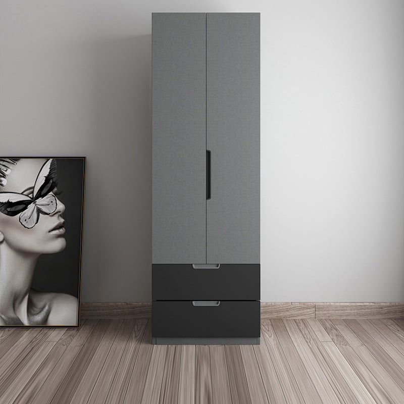 Contemporary Style Wardrobe Armoire Wood Armoire with Door for Bedroom