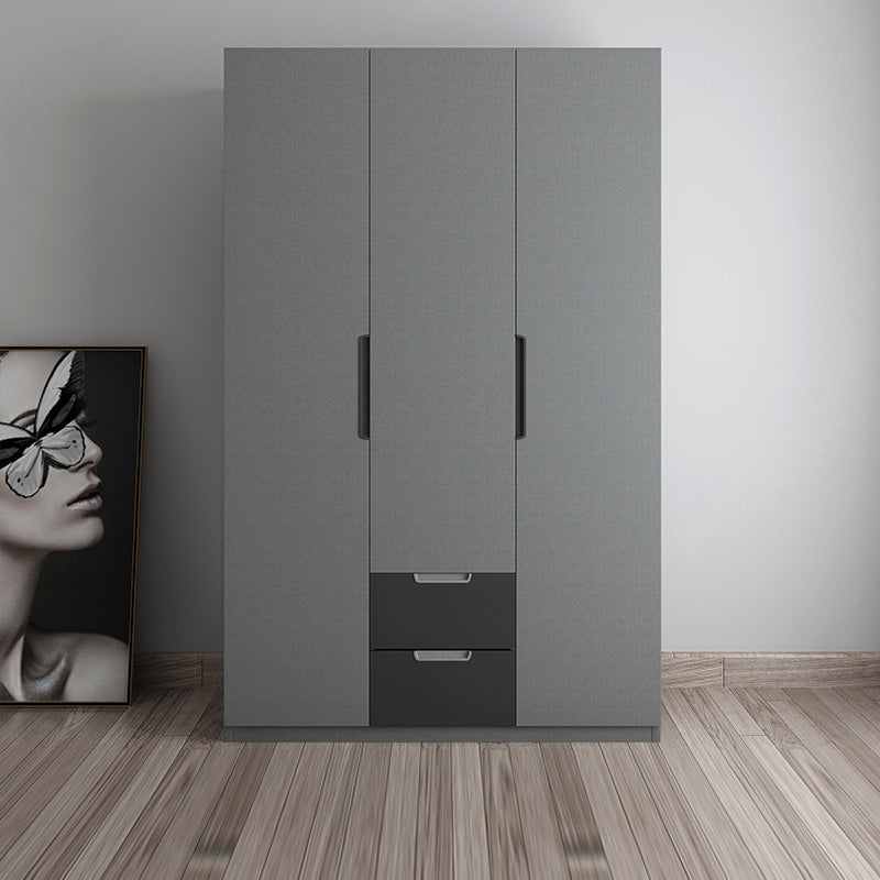 Contemporary Style Wardrobe Armoire Wood Armoire with Door for Bedroom