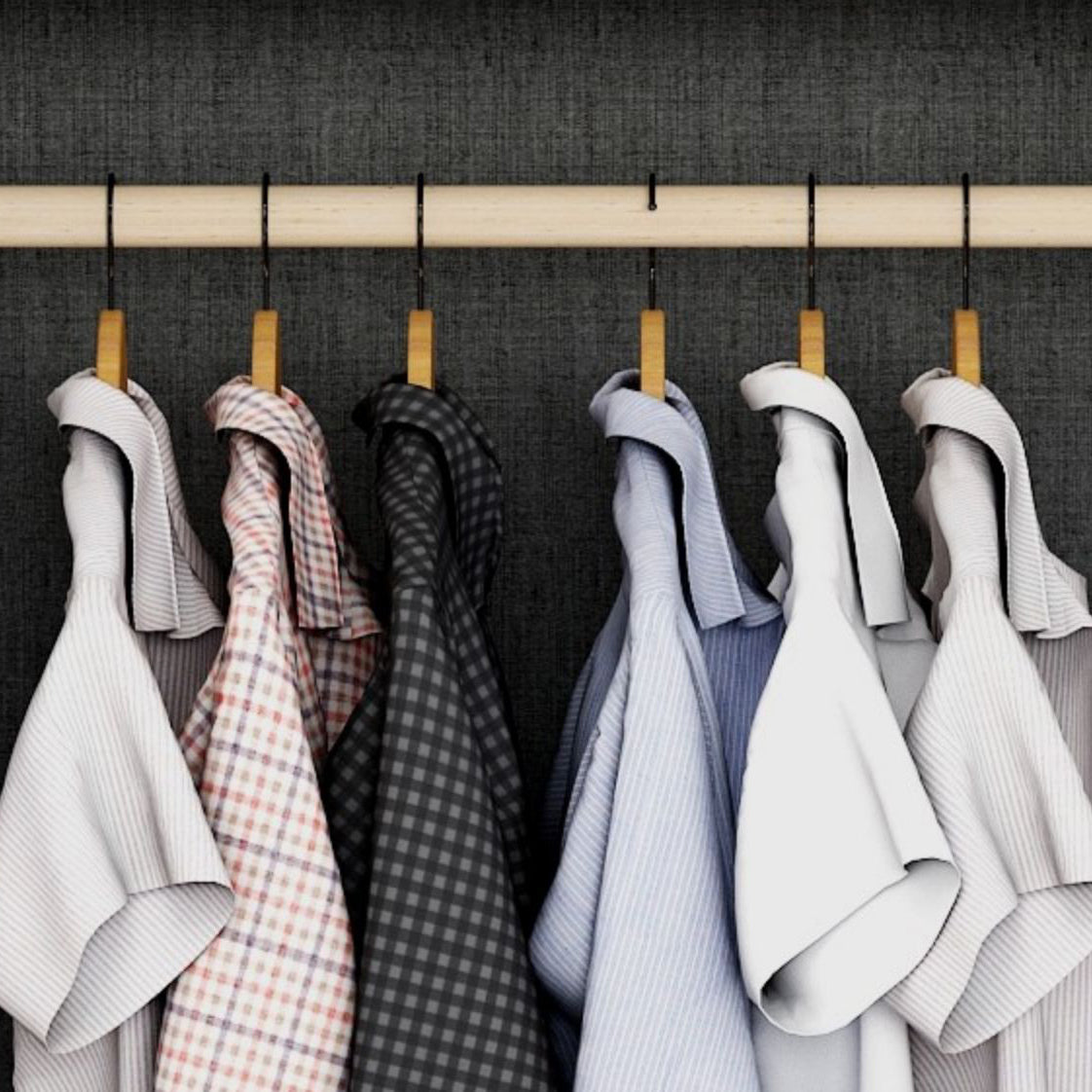 Engineered Wood Armoire Modern White Wardrobe Closet with Garment Rod