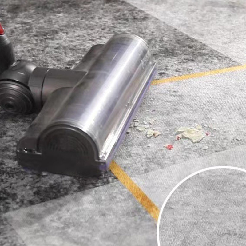 Contemporary Polyster Banded Pattern Bedroom Rectangle Stain Resistant Area Carpet