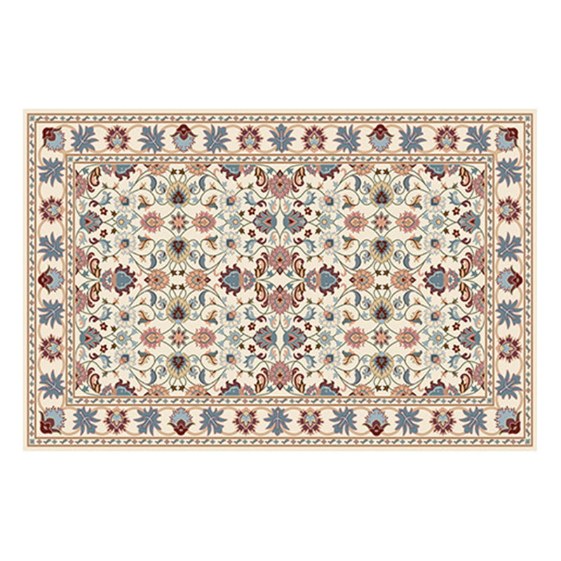 Stain Resistant Polyster Living Room Carpet Southwestern Print Shabby Chic Rectangle