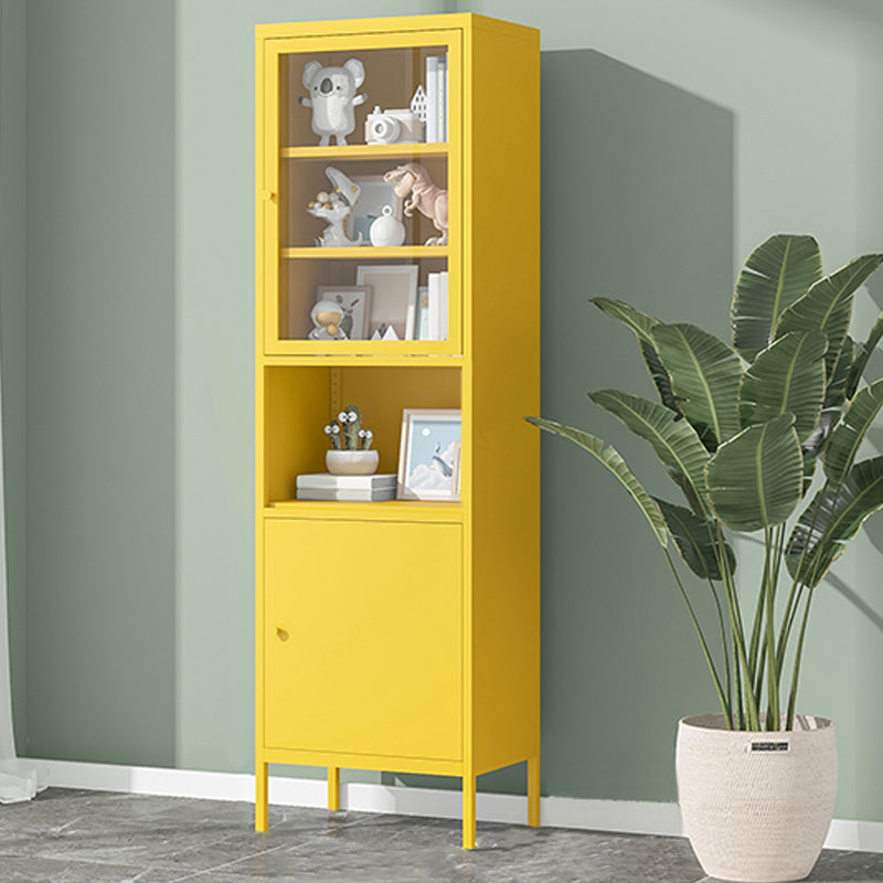 Modern Minimalist Metal Floor Display Stand, Bookshelf in Any Room