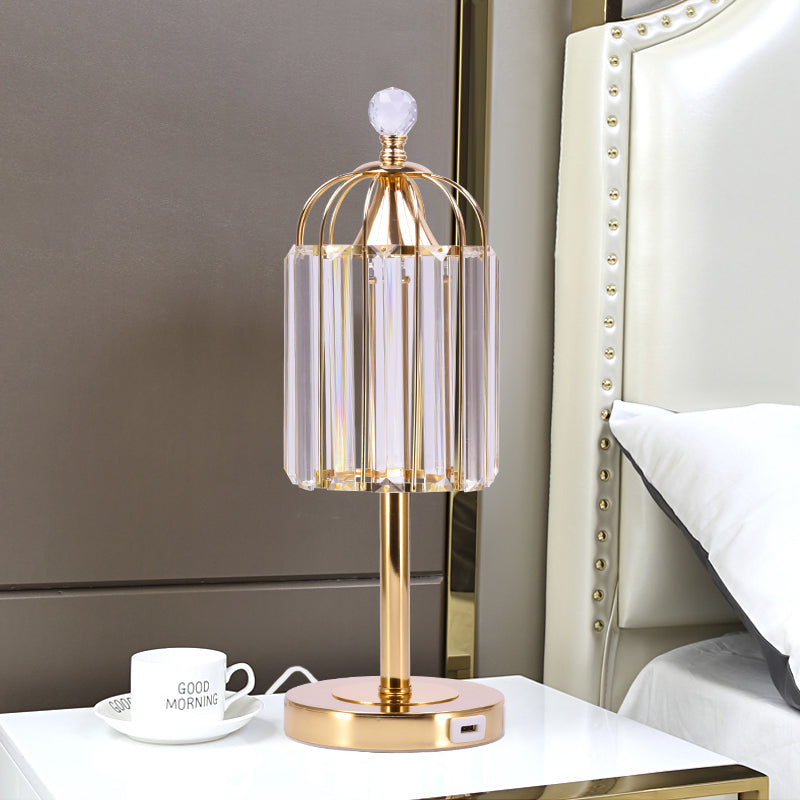 Cloche Crystal Prism LED lampe de nuit LAMPE VINTAGE LABRE ÉCLAIR
