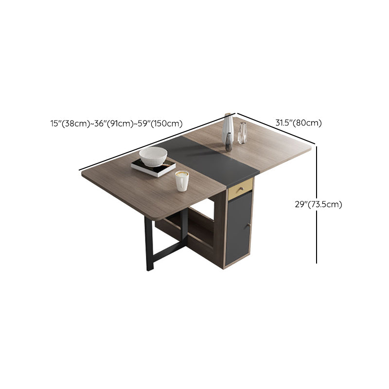 1/3/5 Piece Rectangle Shape Contemporary Dining Room Chair and Table Set