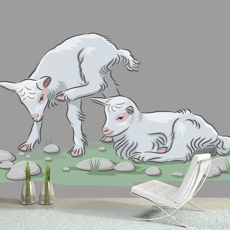 Abstract Animal Pattern Mural Horizontal Antifouling for Living Room Wall Decor