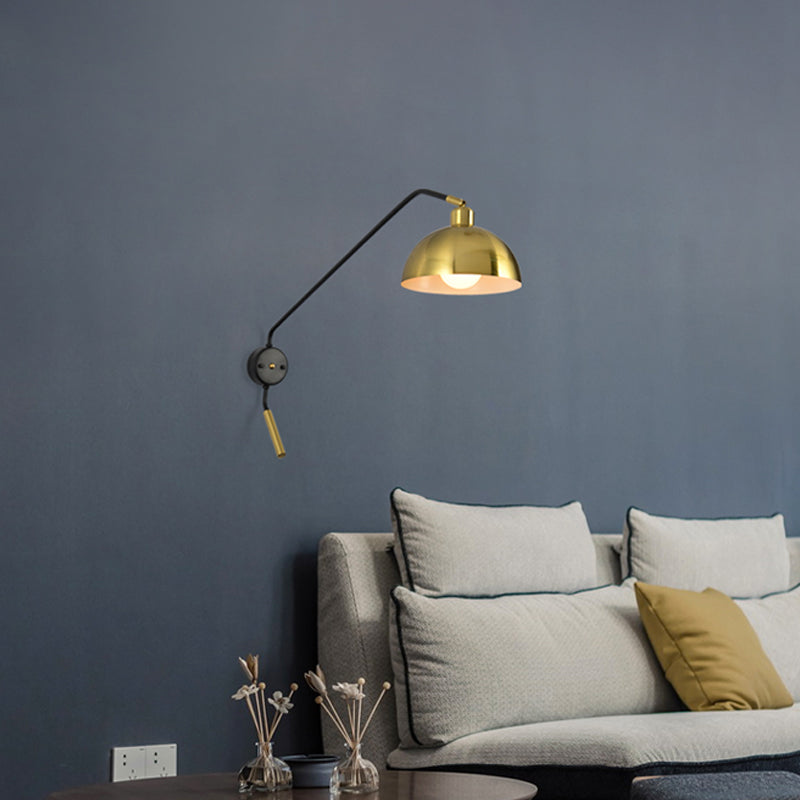 Dome Shade Metallic Mur Murd Farmhouse 1