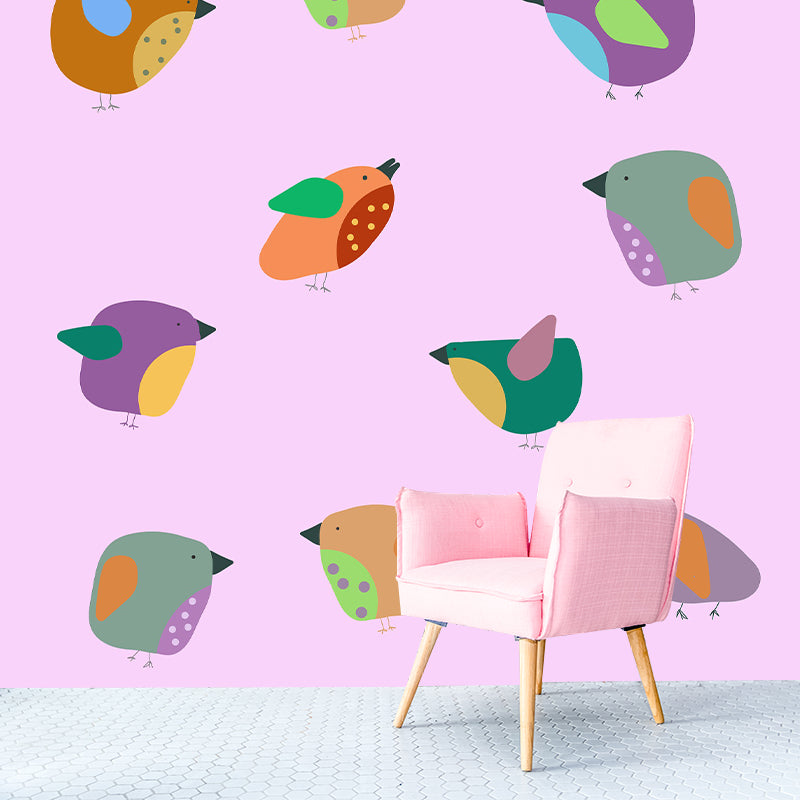 Kleurillustratie Muurschildering Vochtpreventie voor wanddecoratie in de woonkamer