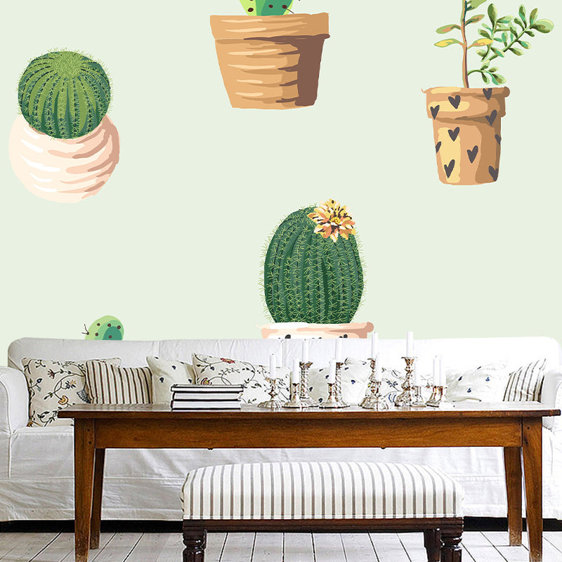 Botanical Illustration Mural Moisture Resistant for Living Room and Room Wall Decoration