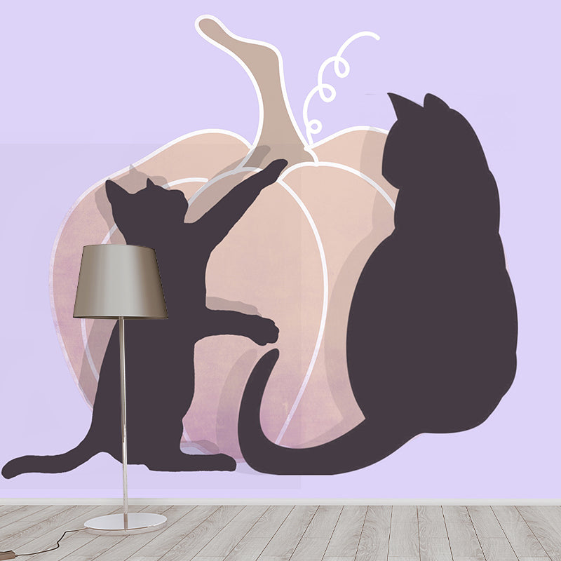 Abstract Animal Illustration Mural Moisture Resistant for Living Room and Room Wall Decor