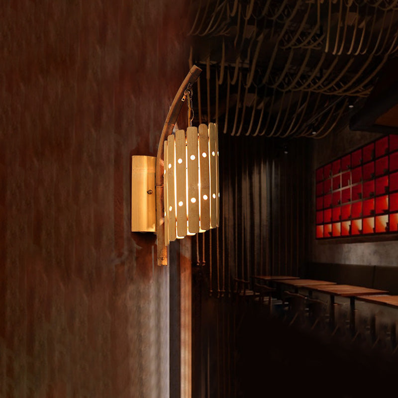 Corridor Mur Corridor Tamine Lumière Asie Style Asie Bouge Curbe Mur Mur Mur