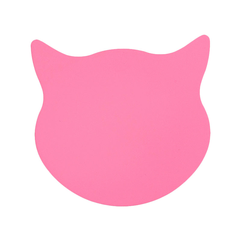 Cat Head Mini Wall Light Cartoon Cartoon Asilo in legno LED SCONCE MONTO A MONTRO IN ROSA/BLU/GIALLO