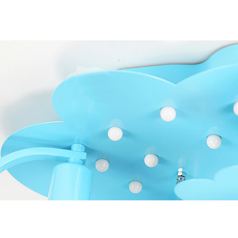 Kid Bedroom Fighter Plane Ceiling Light Fixture Metal Modern Flush Mount Ceiling Light