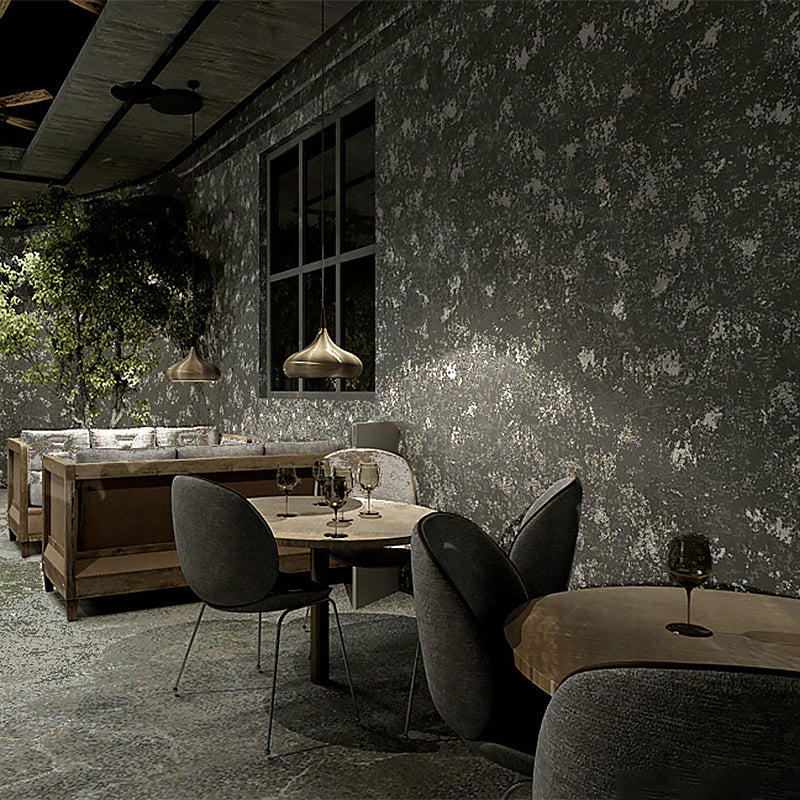 Industrial Concrete Work Wallpaper Vinyl 20.5" by 31' Non-Pasted Wall Covering