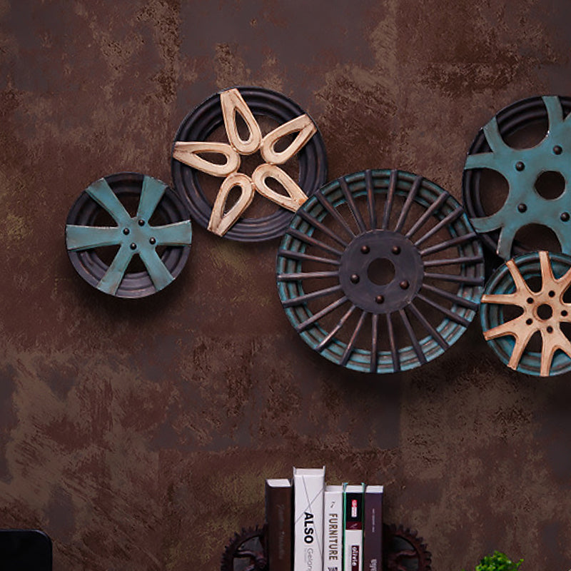 Retro Mottled Cement Wallpaper Non-Pasted 57.1 sq ft. Wall Decor