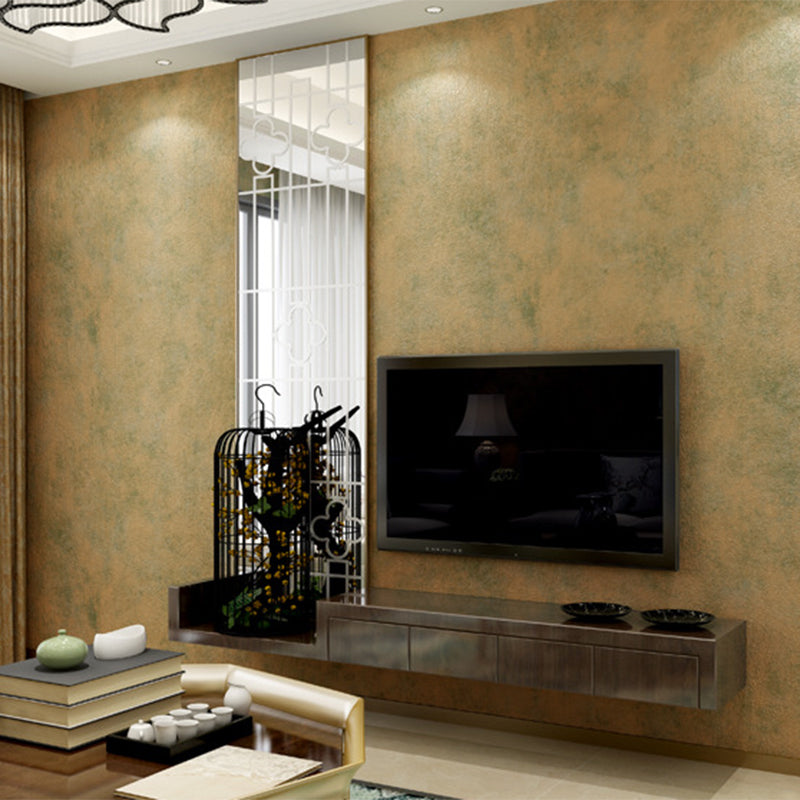 Plaster Wallpaper with Modern Mottled Cement Design, 21" x 33'