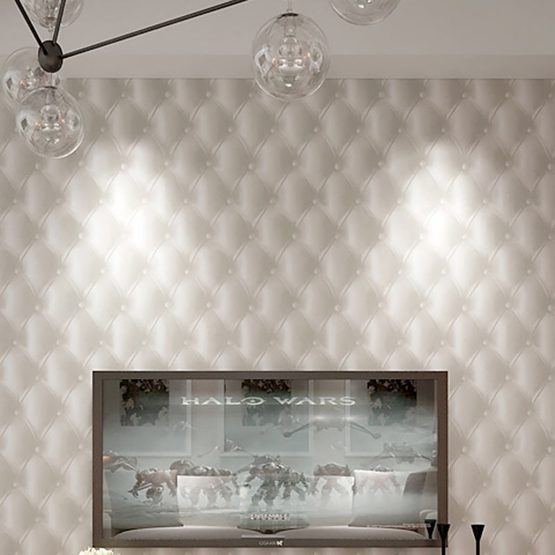 3D Print Leather Wallpaper European Harlequin 31 ft. x 20.5 in Non-Pasted Washable Wall Covering