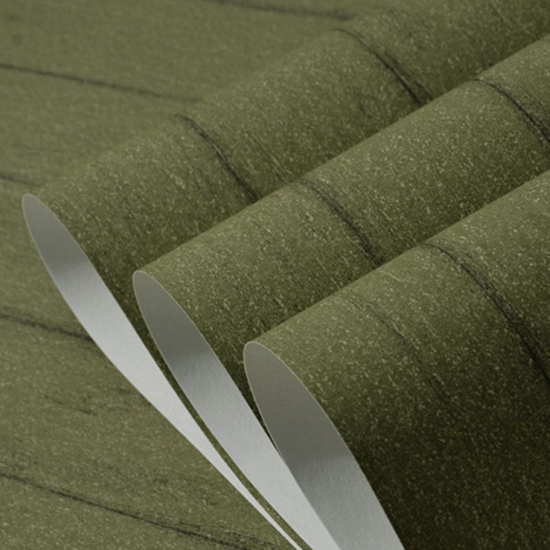 Elegant Vertical Wood Wallpaper Stain-Resistant Non-Pasted Wall Covering 20.5"W x 33'L