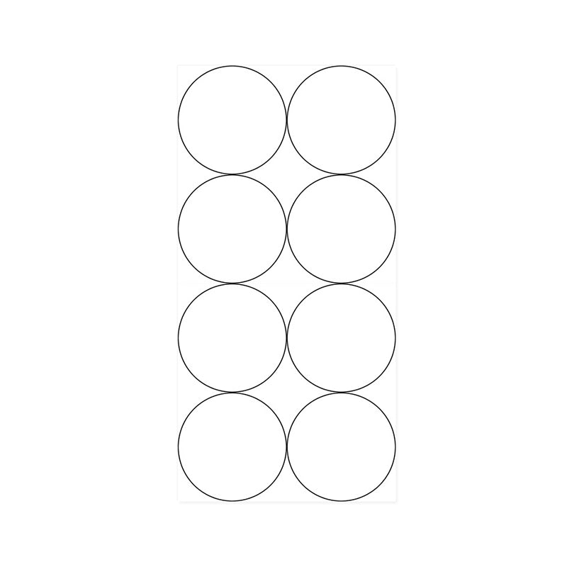 Nordic and Modern Circle Wallpaper 33 ft. x 20.5 in, Non-Pasted